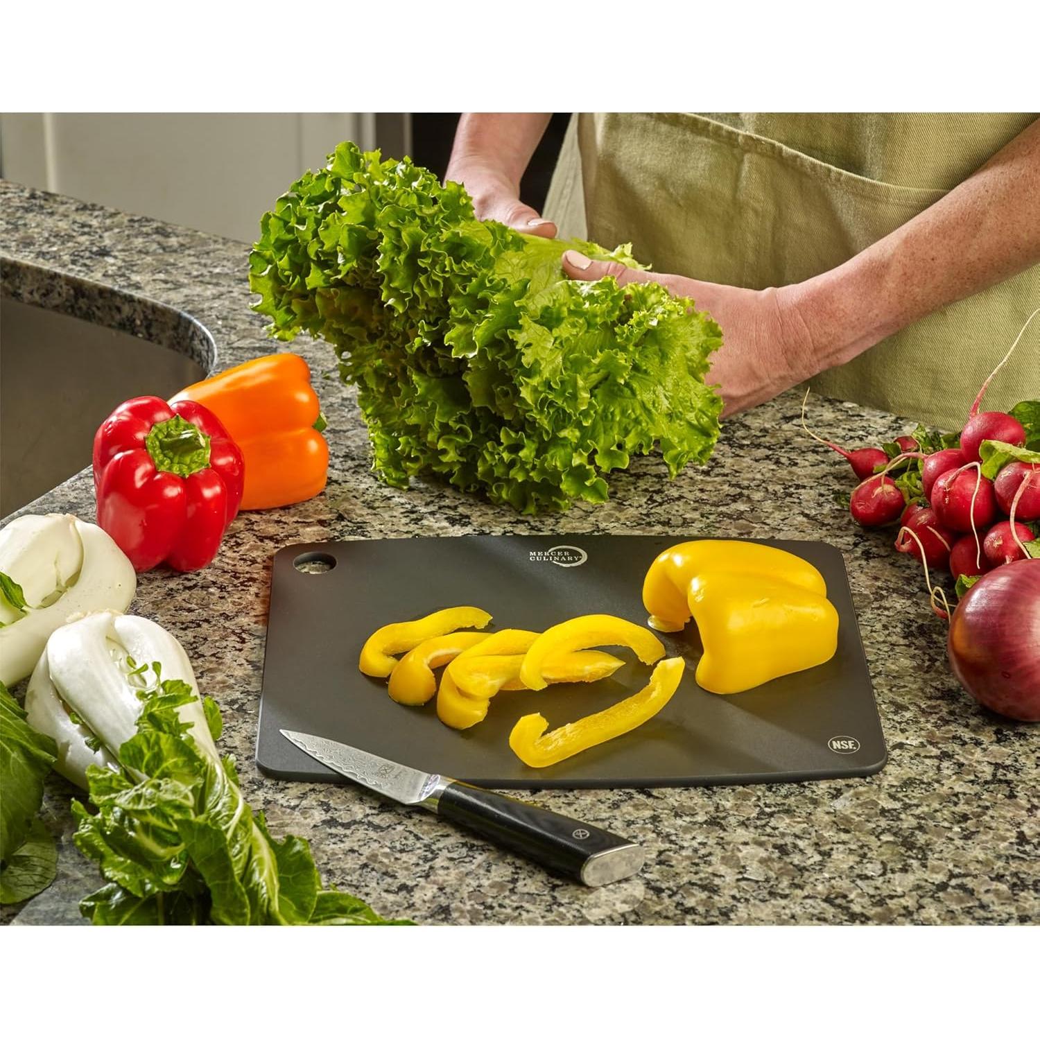 Tabla de Cortar Mercer 29.8x23.5 cm Ecológica Negra