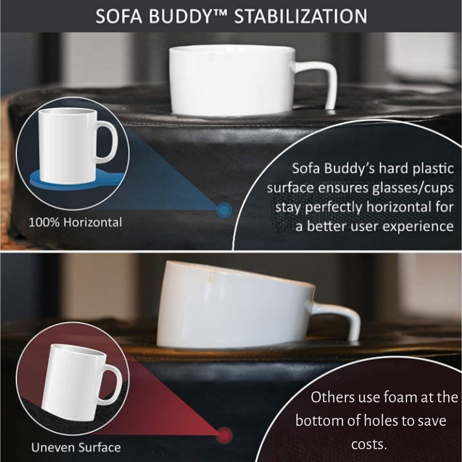 Sofá Buddy Mookundy Soporte de Taza Antideslizante