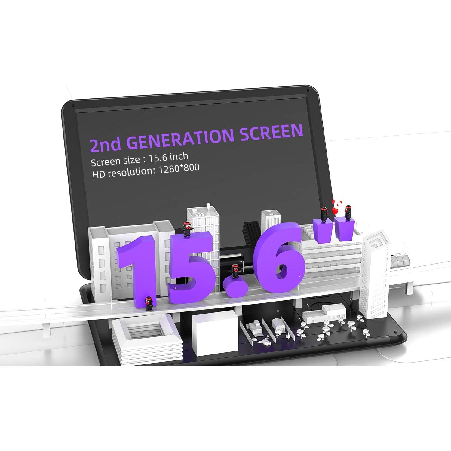 Reproductor DVD portátil BOIFUN BFN-161 15.6" HD negro