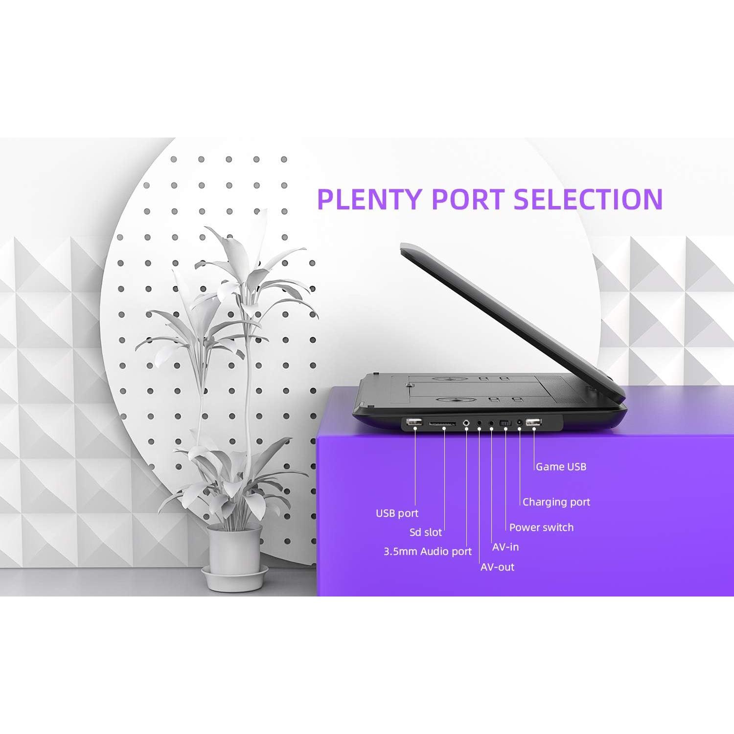 Reproductor DVD portátil BOIFUN BFN-161 15.6" HD negro