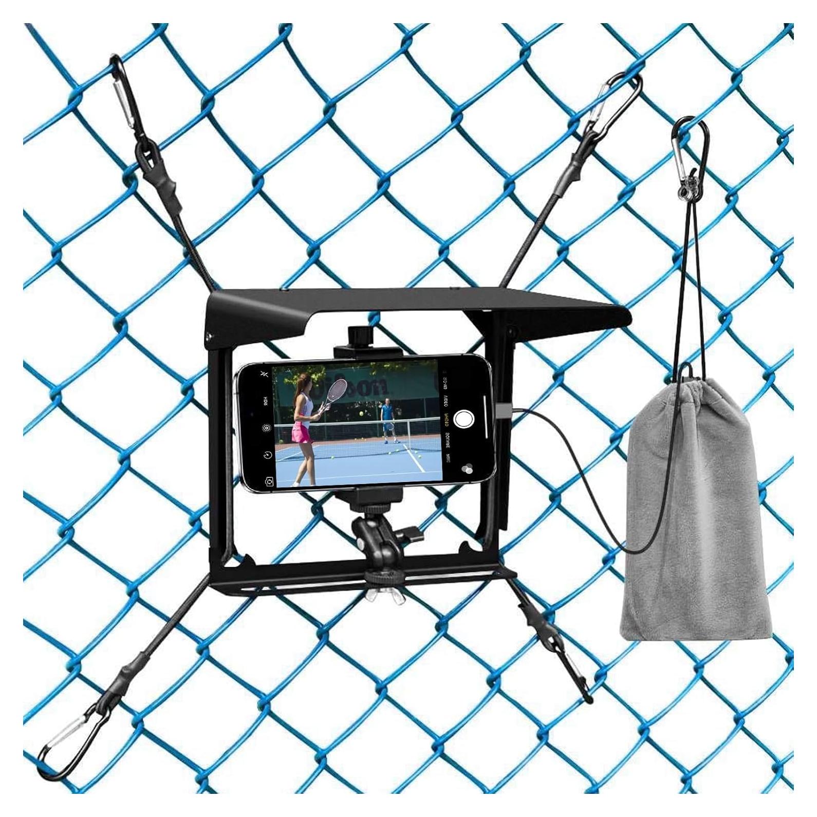 Soporte de Cerca para Teléfono Upriver con Sombrilla Ajustable