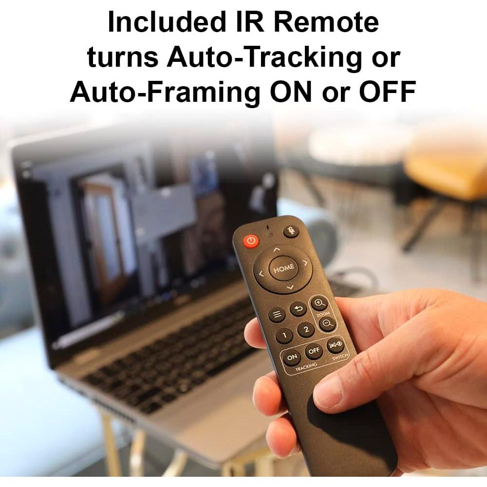 Webcam 4K HuddleCamHD MiniTrack con seguimiento automático