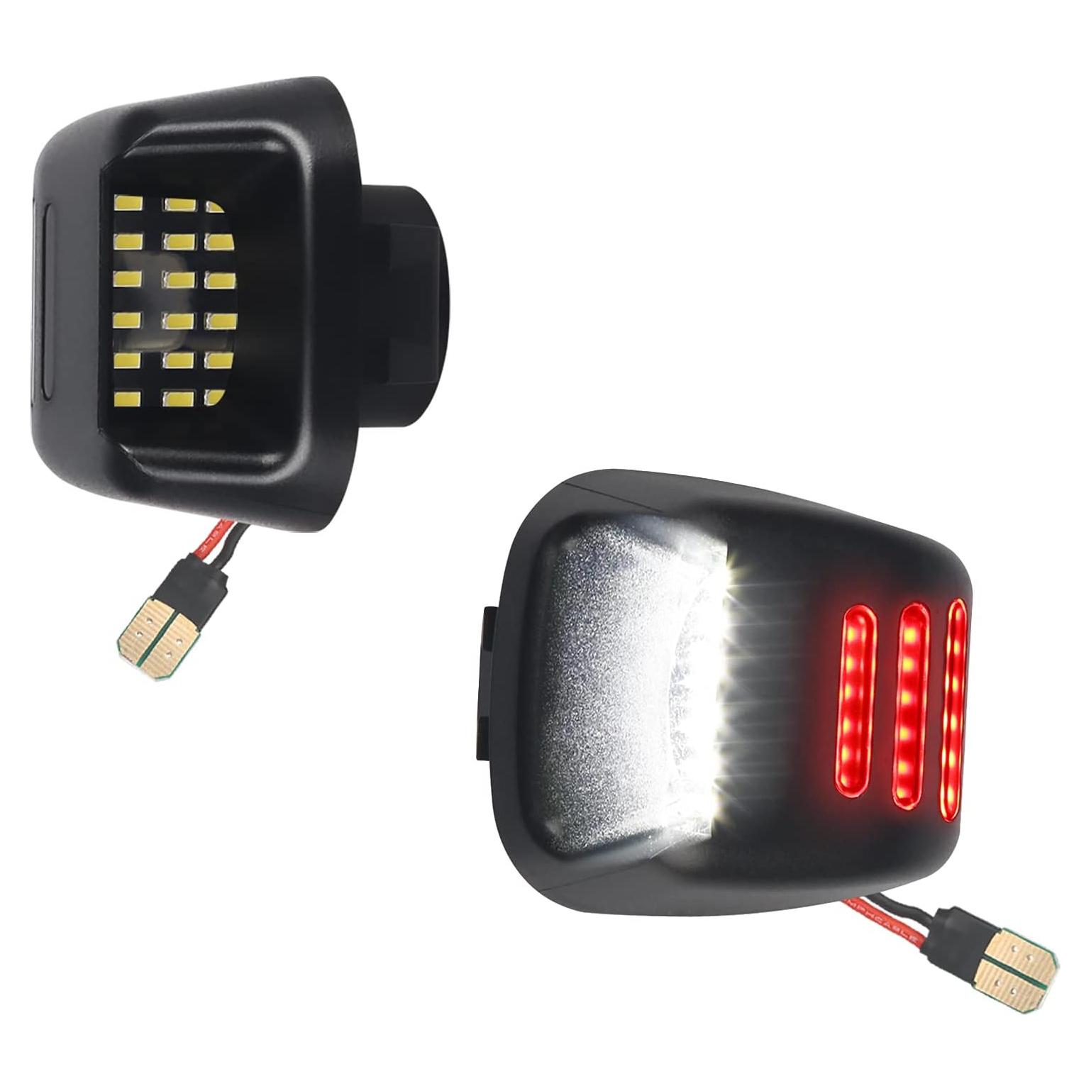 Luces de Matrícula LED MbuyDIY 6000K para Nissan y Suzuki - Paquete de 2
