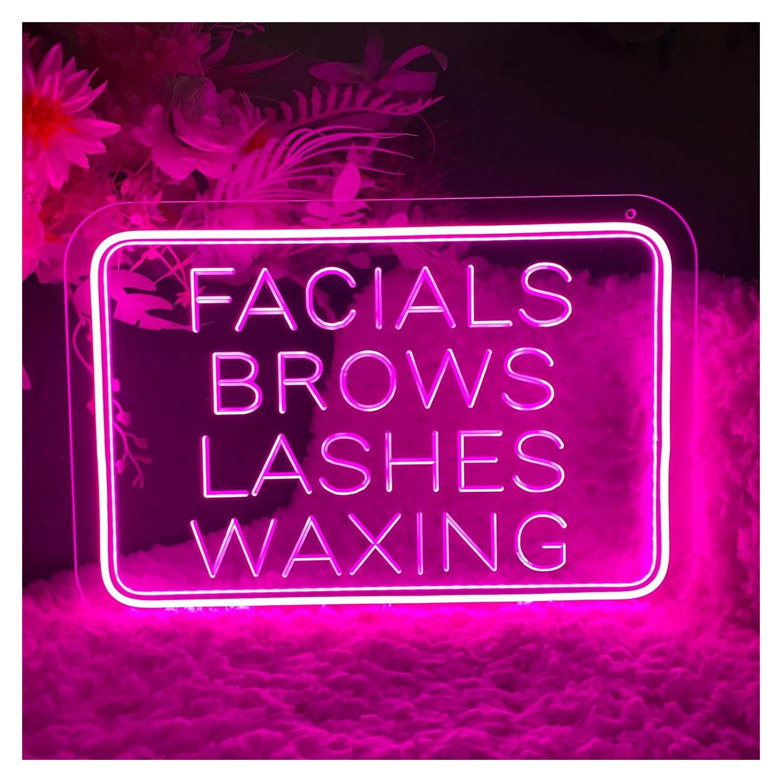 Cartel Neón LED Rosa 40x27.5cm ZPLNOSIN Decoración