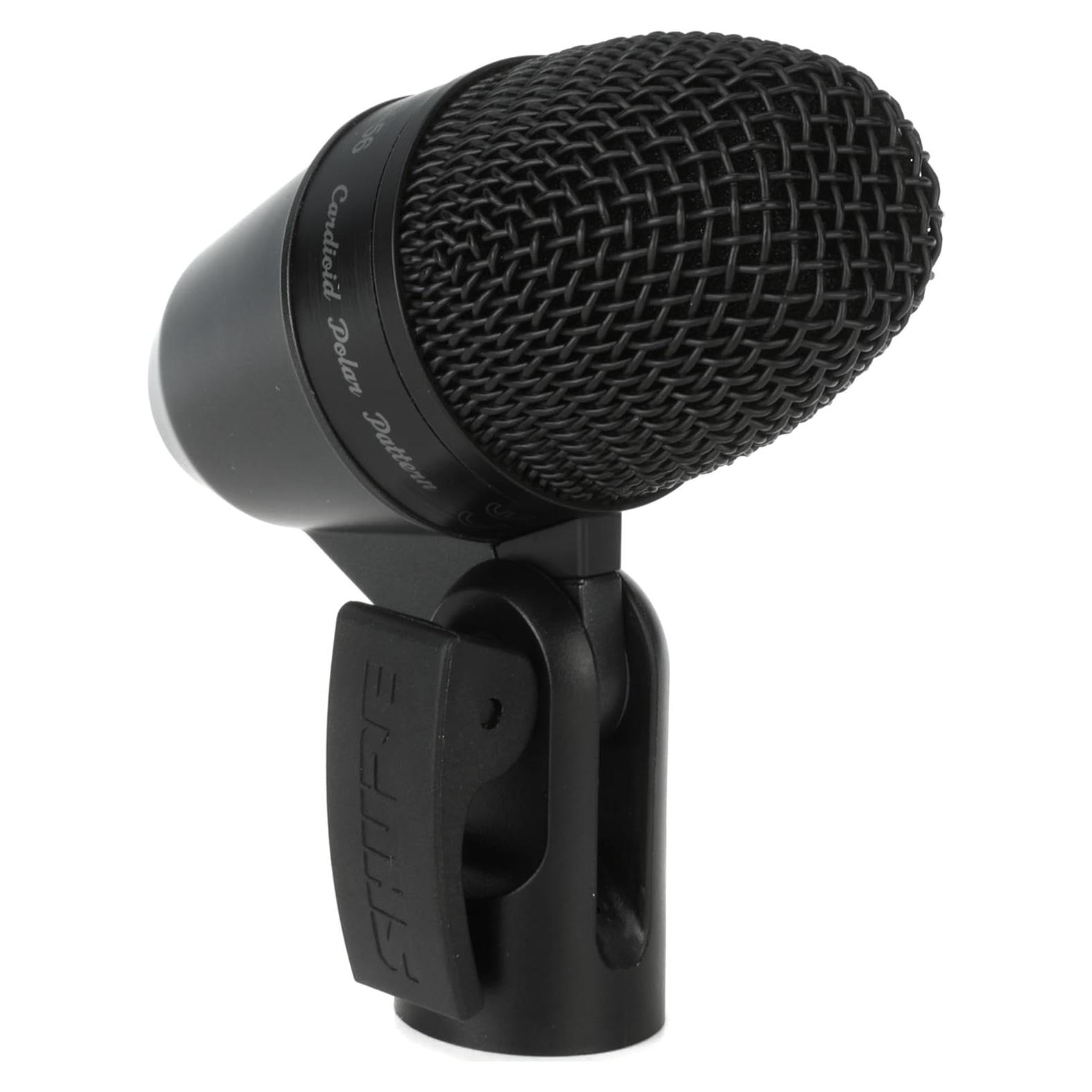 Micrófono Dinámico Shure PGA56 Cardioide para Batería 0.45kg