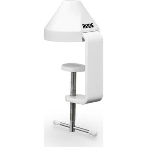 Micrófono Dinámico USB Rode PodMic + Brazo PSA1+ Blanco