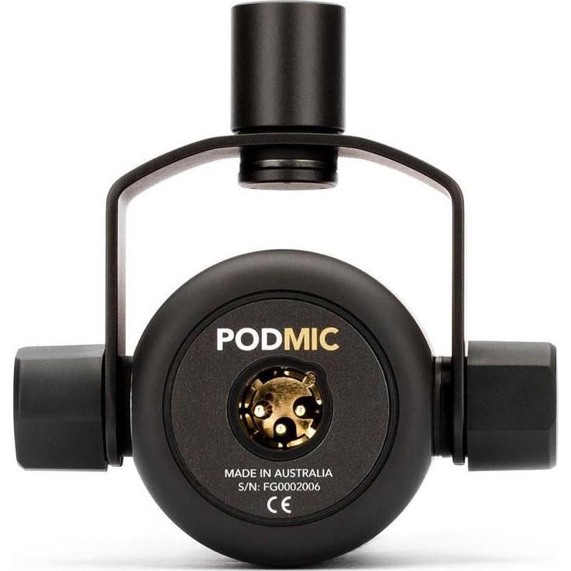 Paquete de Podcasting Rode 2X PodMic con Brazos y Auriculares
