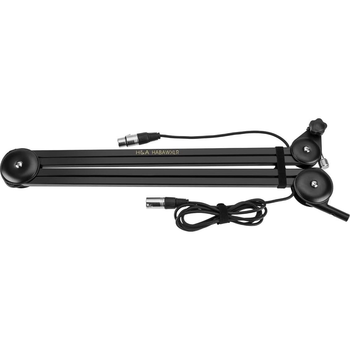 Paquete de Podcasting Rode 2X PodMic con Brazos y Auriculares