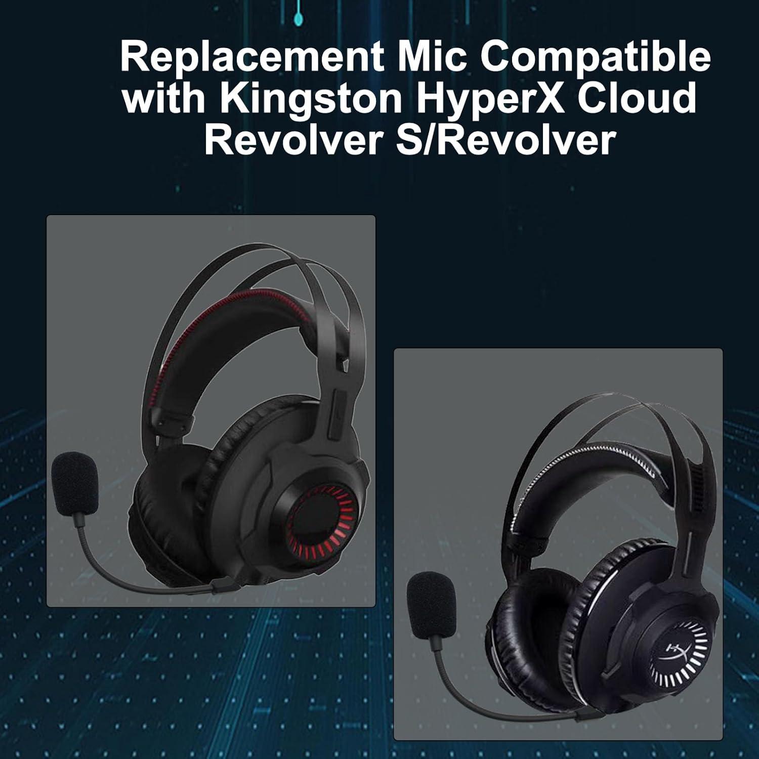 Micrófono de Reemplazo SPTSSWET para Kingston HyperX Cloud Revolver S