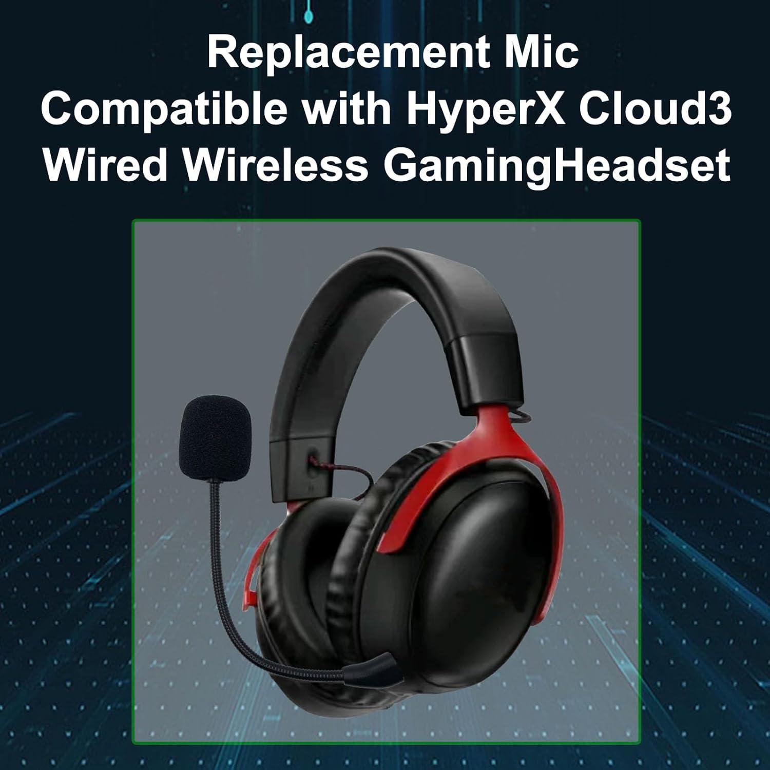 Micrófono de Reemplazo SPTSSWET para HyperX Cloud III - Negro