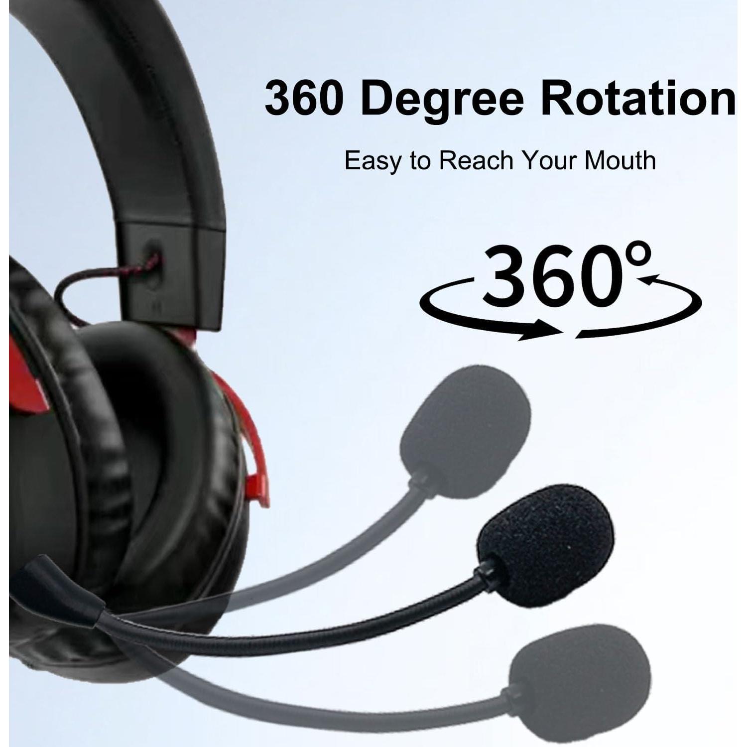 Micrófono de Reemplazo SPTSSWET para HyperX Cloud III - Negro