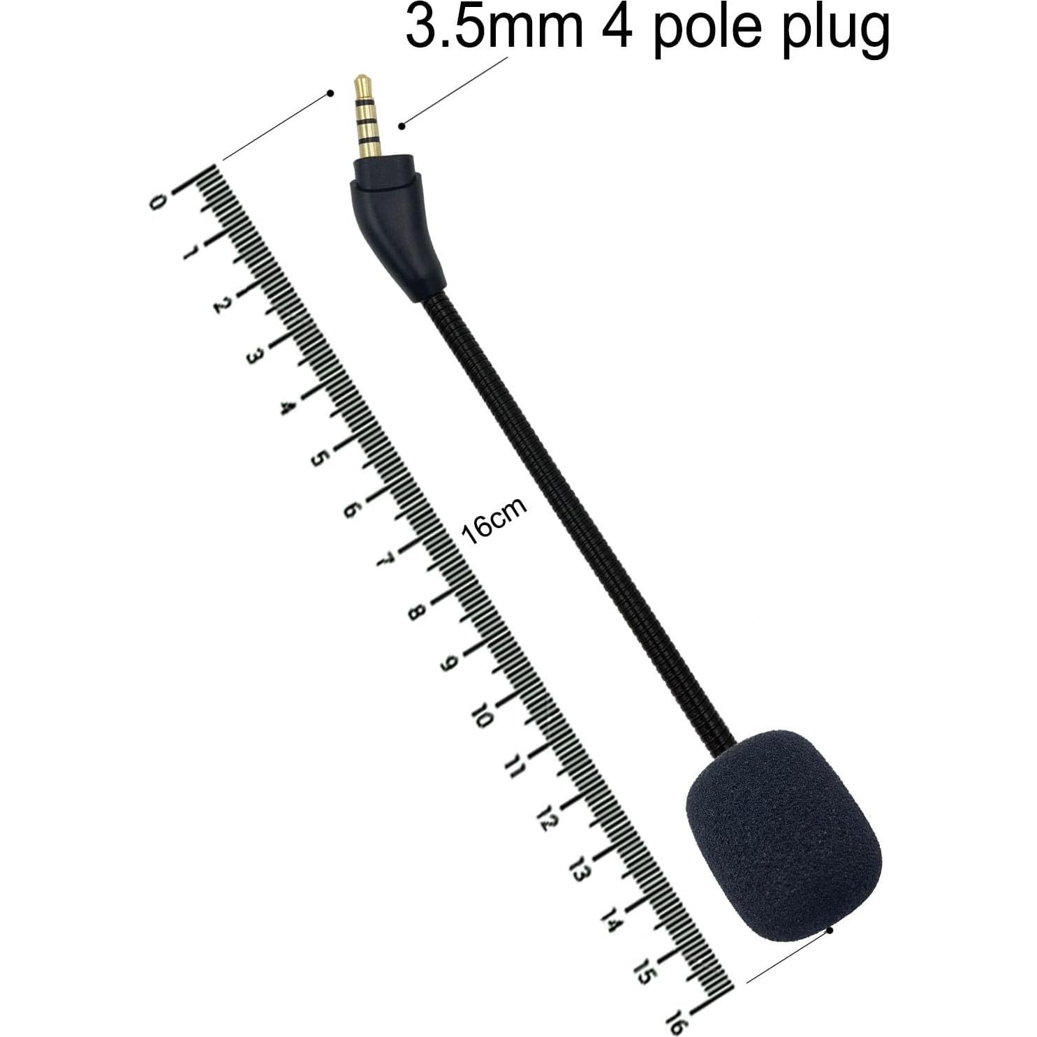 Micrófono de Reemplazo SPTSSWET para HyperX Cloud III - Negro