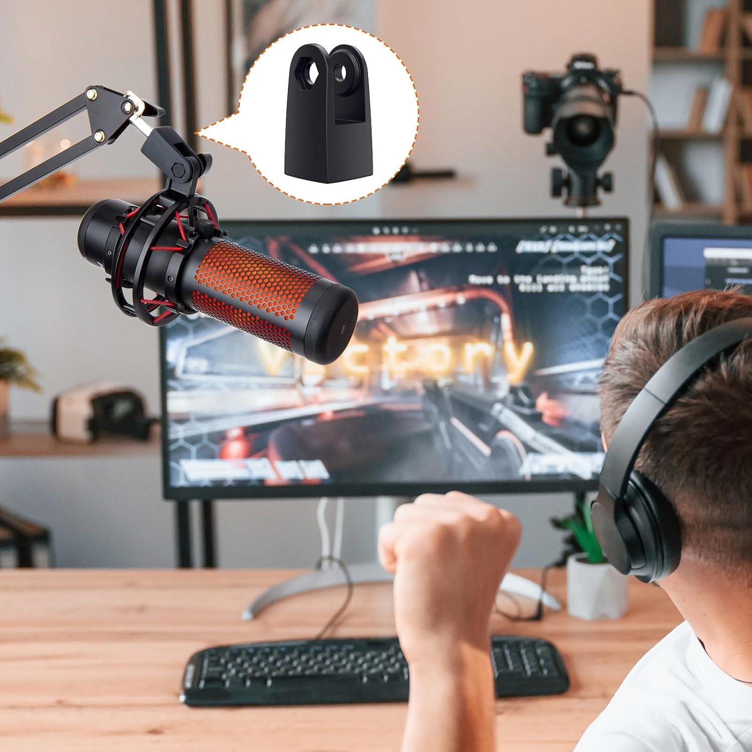 Filtro Pop HyperX QuadCast con Adaptador - Reducción de Ruido