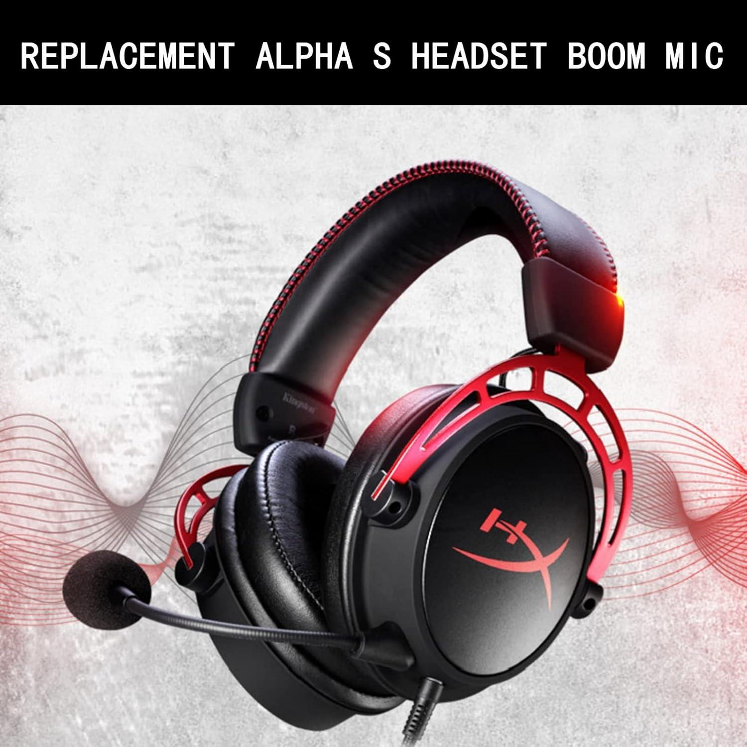 Micrófono Boom Sqrmekoko para Auriculares HyperX Cloud Alpha