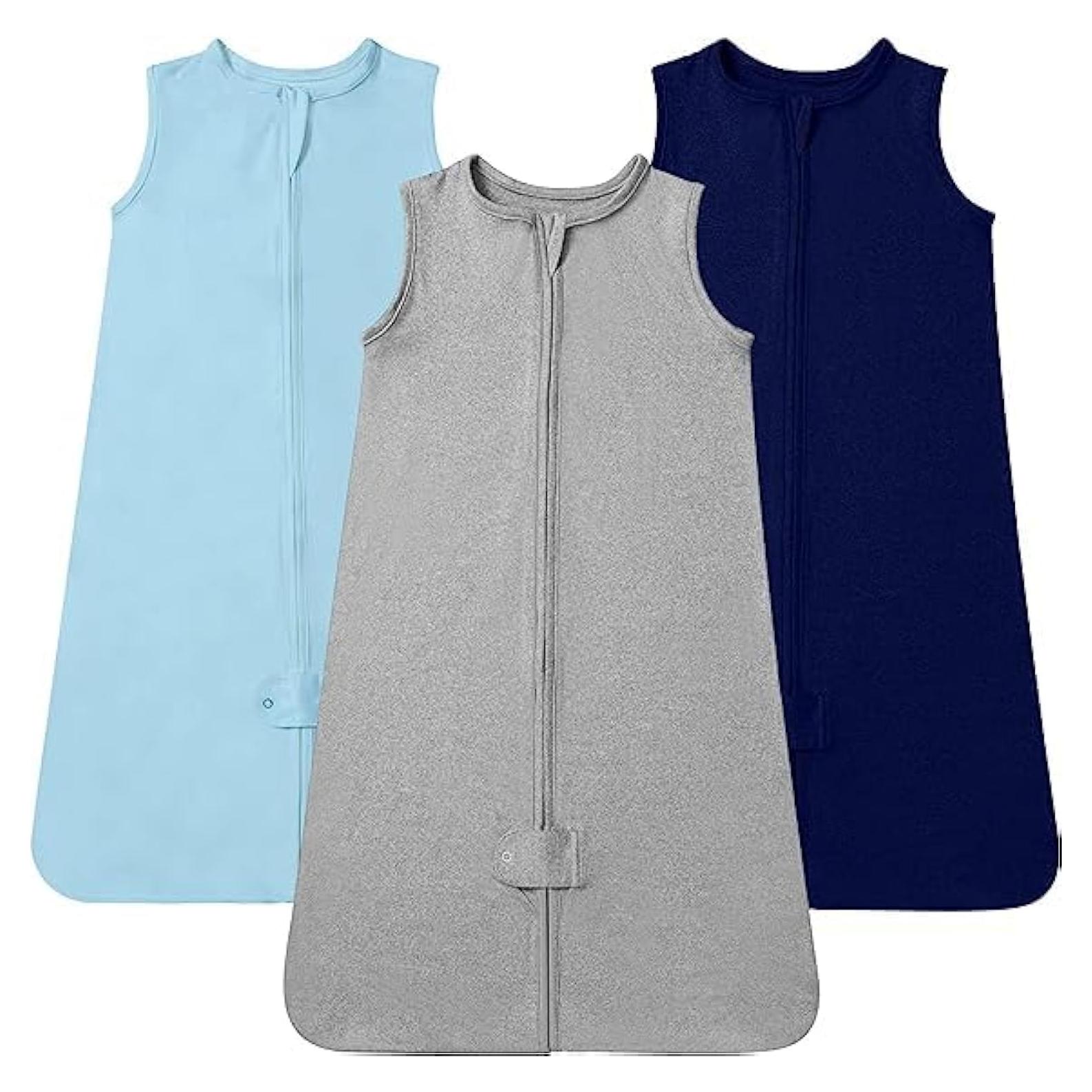 Saco de Sueño TotAha 0-3 Meses 3 Paquetes Ligero y Suave