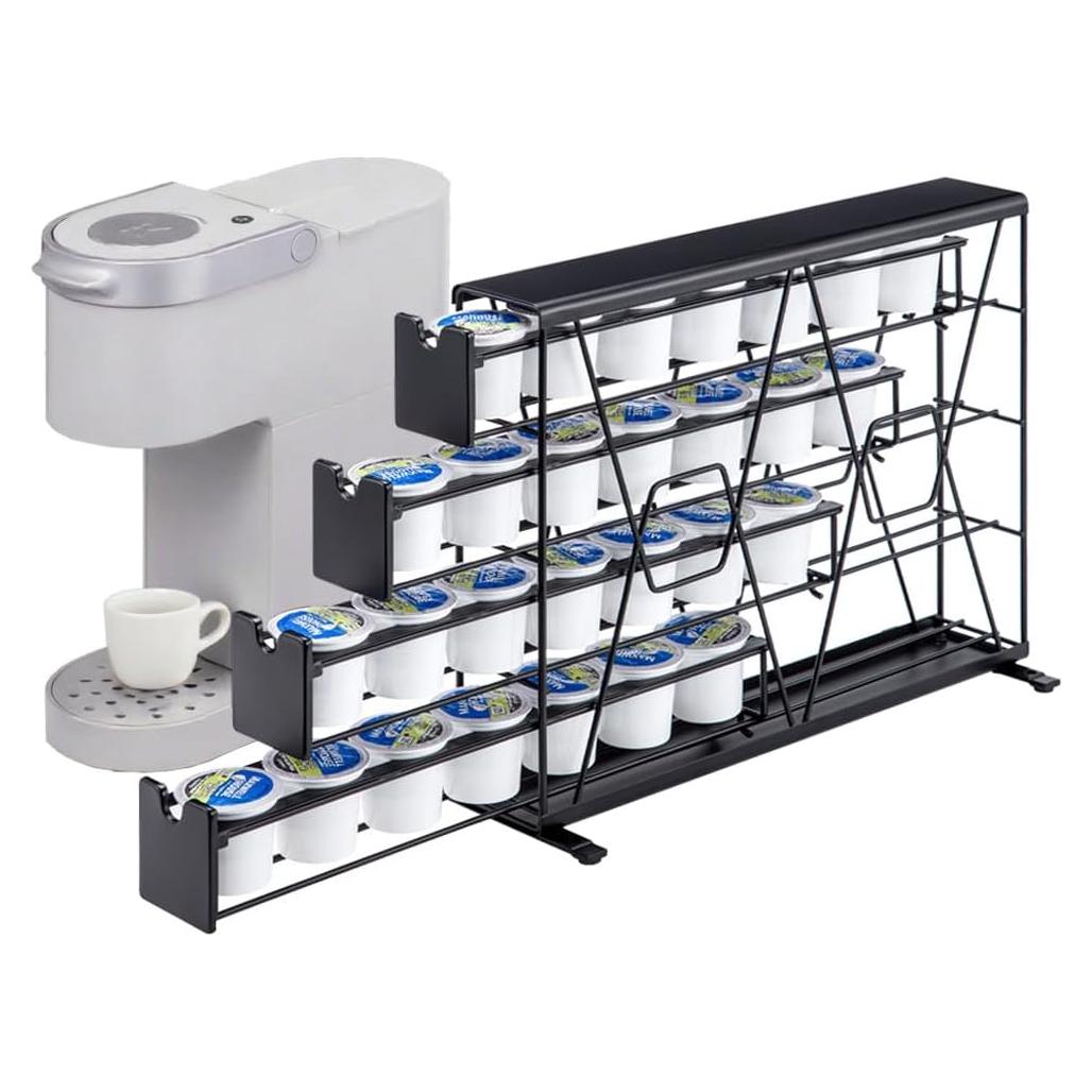 Soporte K Cup FlagShip para 28 Cápsulas de Café - 4 Niveles