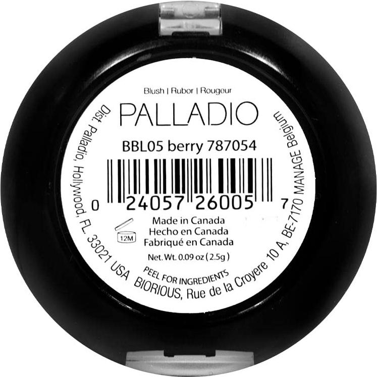 Rubor Horneado Palladio Baya - Altamente Pigmentado 3.11g