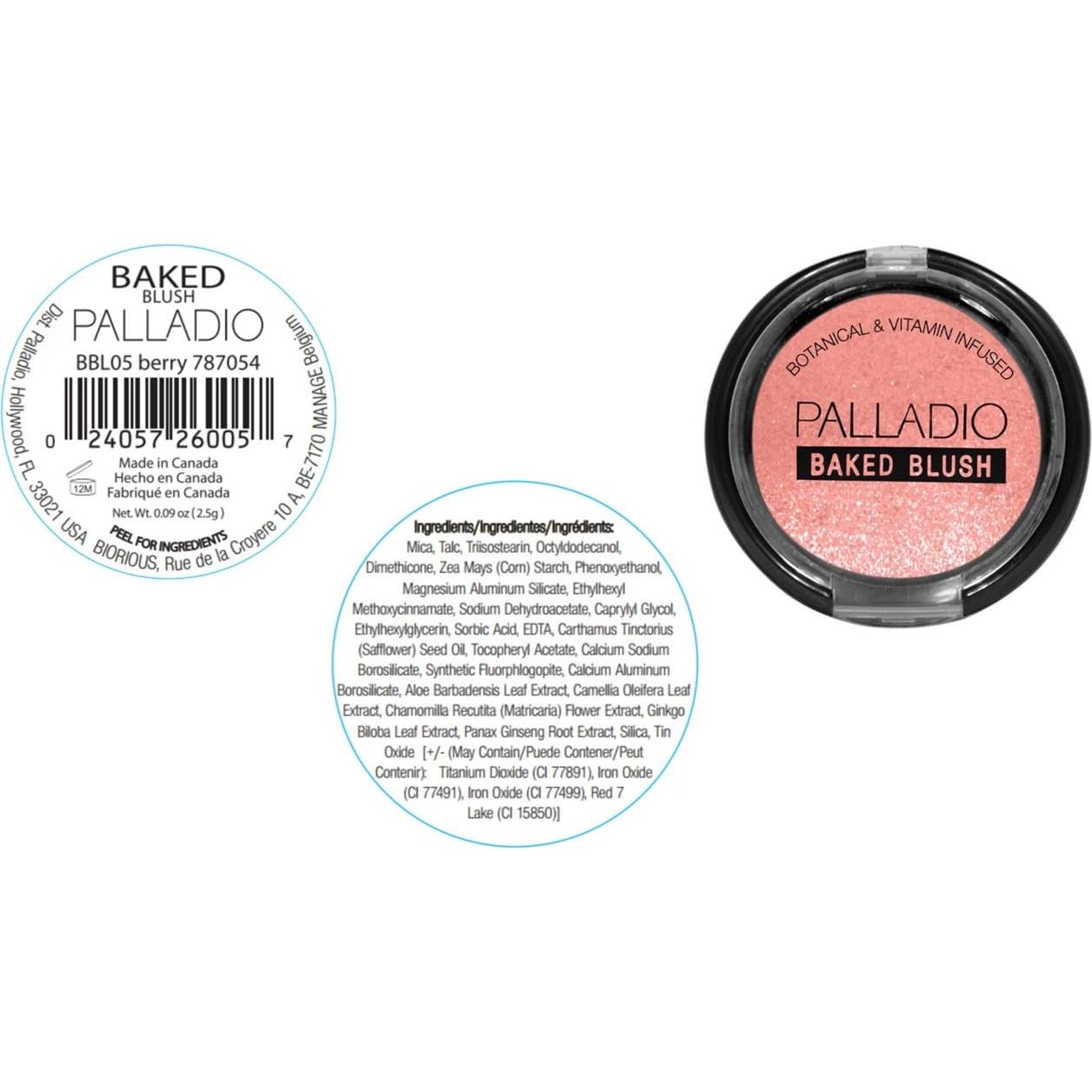 Rubor Horneado Palladio Baya - Altamente Pigmentado 3.11g