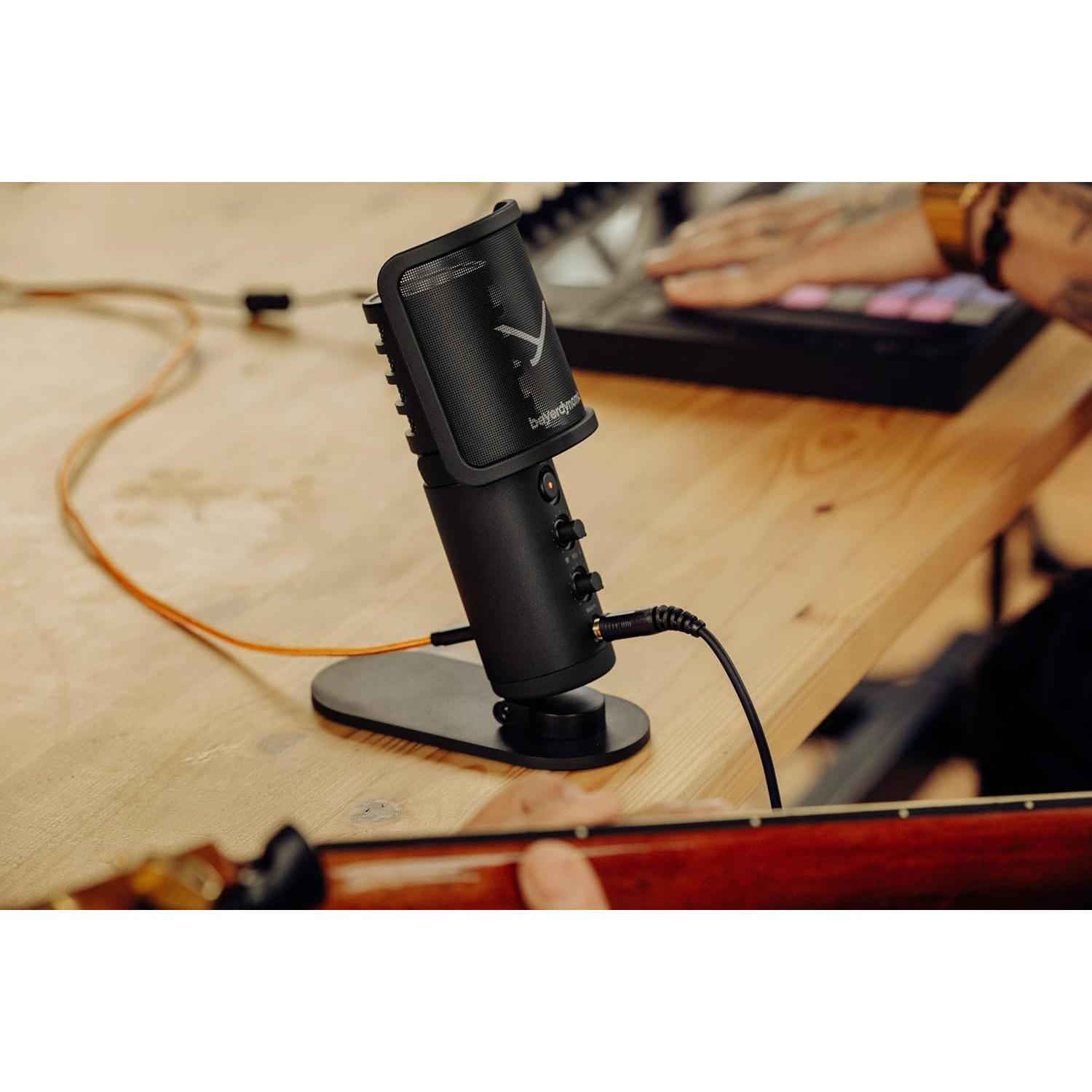 Micrófono de condensador USB Beyerdynamic FOX 24 bits 96 kHz