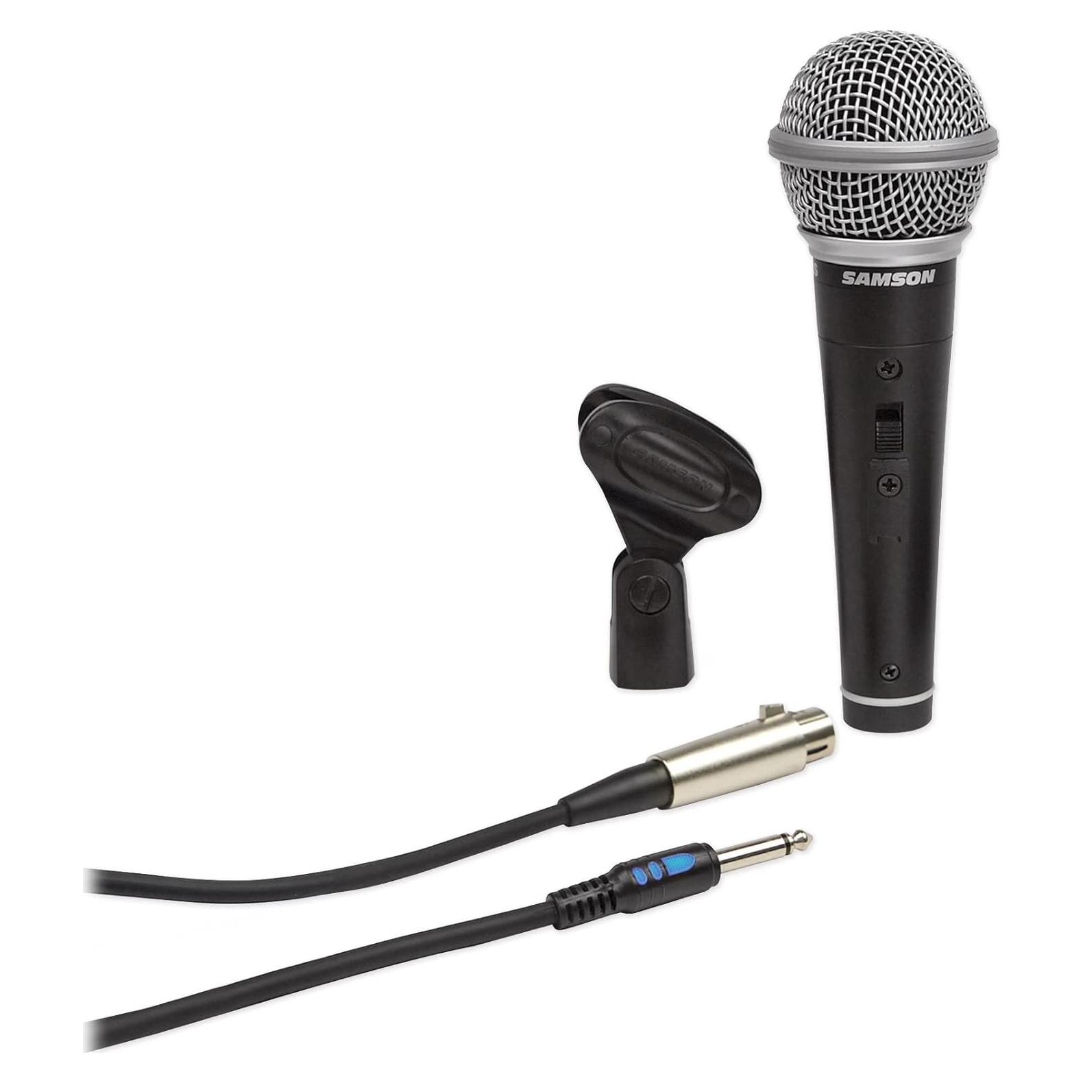 Micrófono dinámico Samson R21S - Cardioide, 0.45 kg