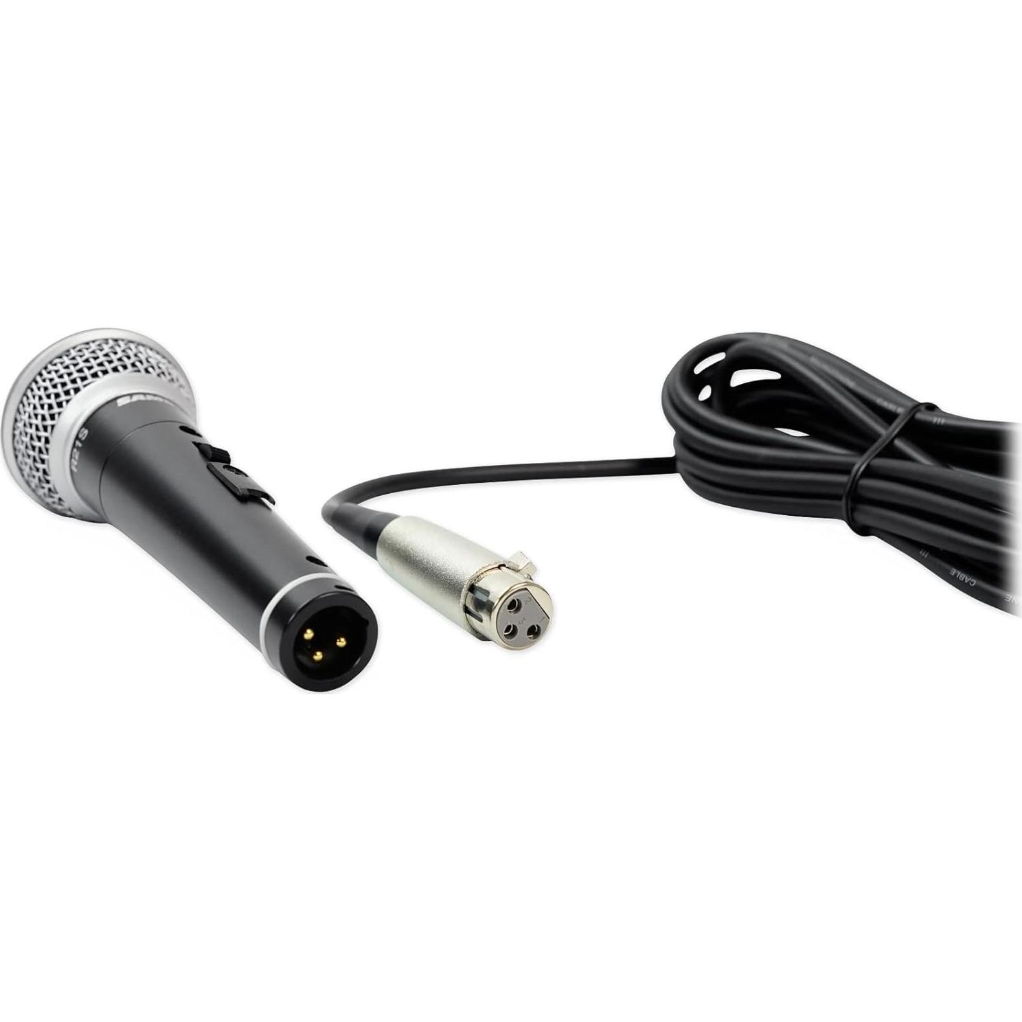 Micrófono dinámico Samson R21S - Cardioide, 0.45 kg