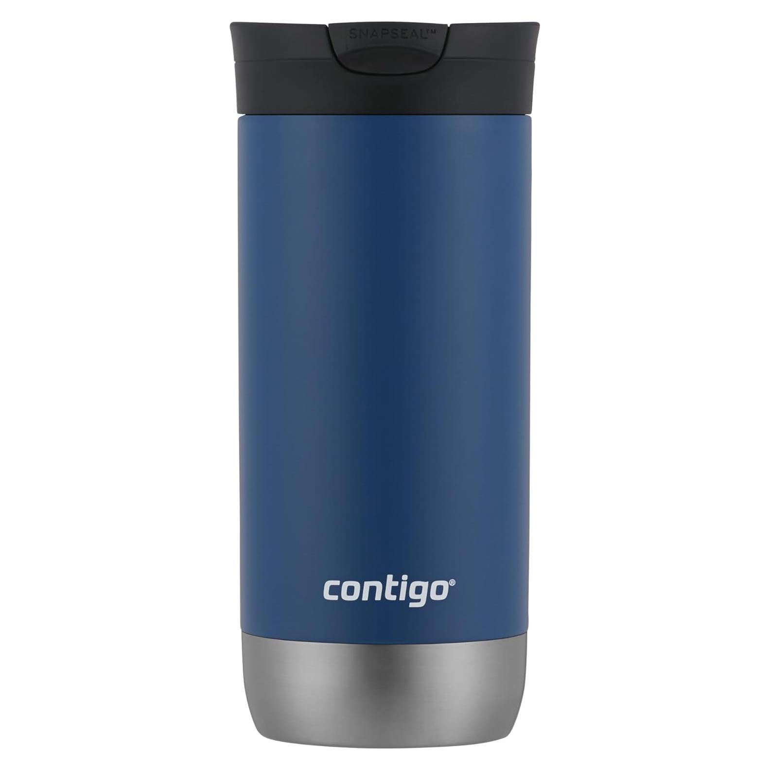 Vaso de Viaje Contigo Huron 2.0 Acero Inoxidable 473 mL