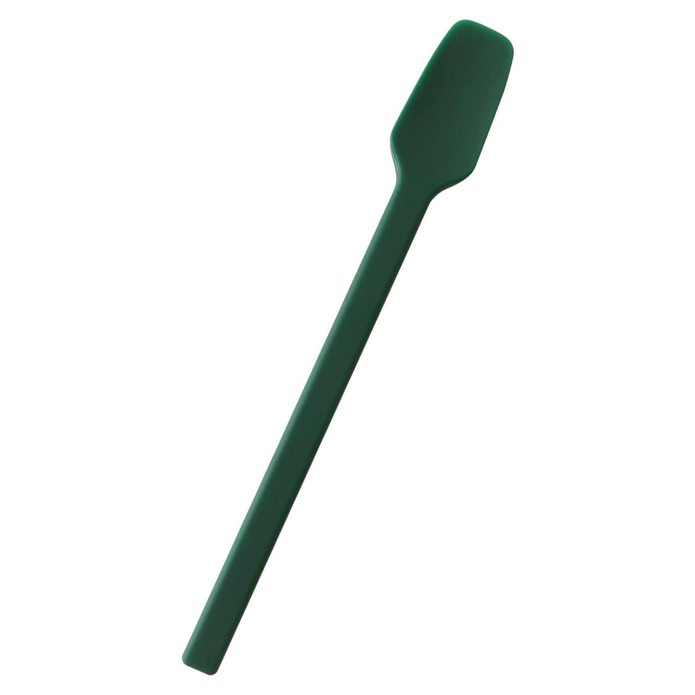 Cucharita de Silicona Carrotez 18.5 cm Verde Profundo