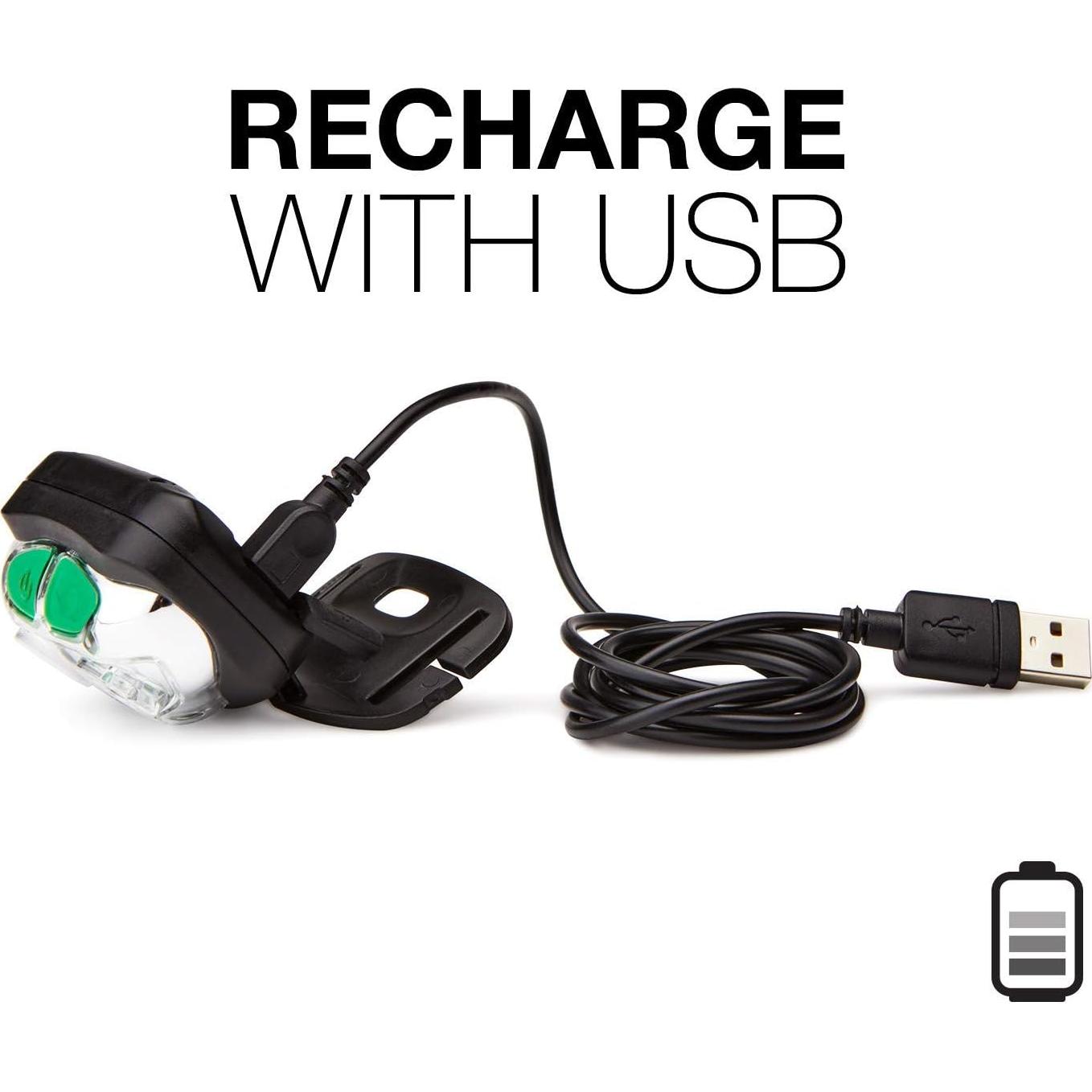 Linterna Frontal LED Energizer ENHDFRLP 400 Lúmenes Verde