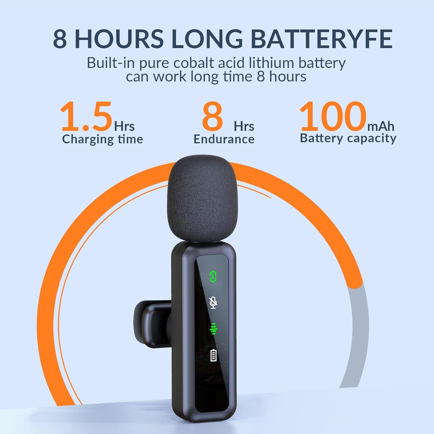 Micrófono Lavalier Inalámbrico SILVER AUTUMN H65 USB-C