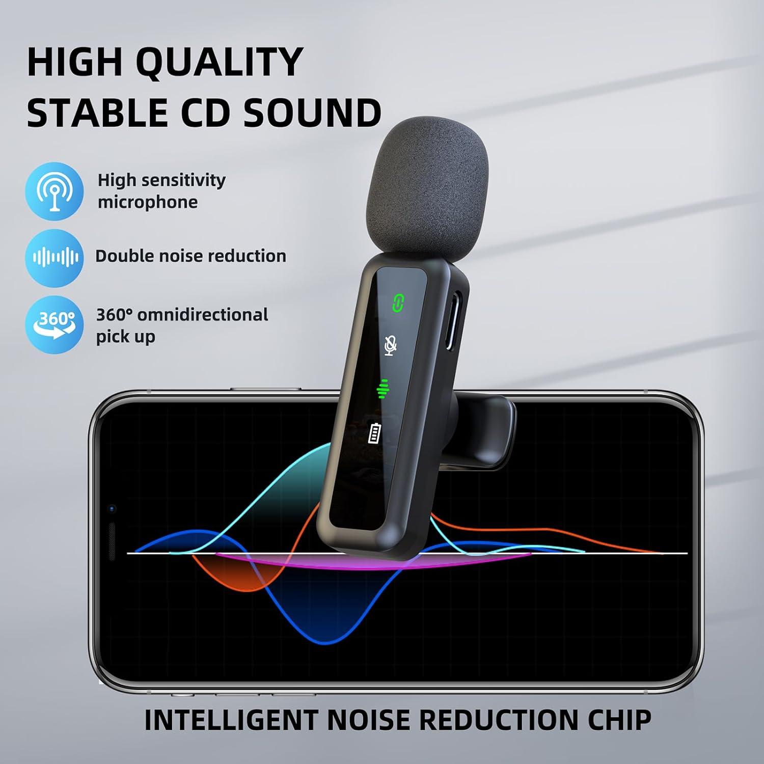 Micrófono Lavalier Inalámbrico SILVER AUTUMN H65 USB-C