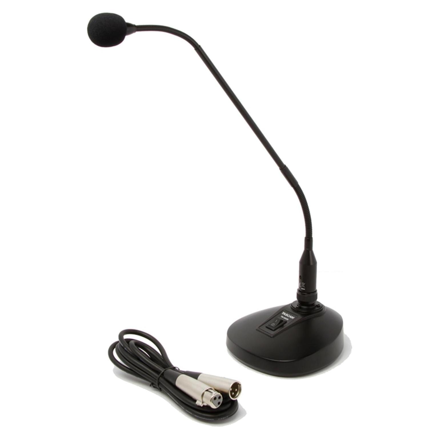 Micrófono de condensador Tascam TM-95GN cuello de ganso