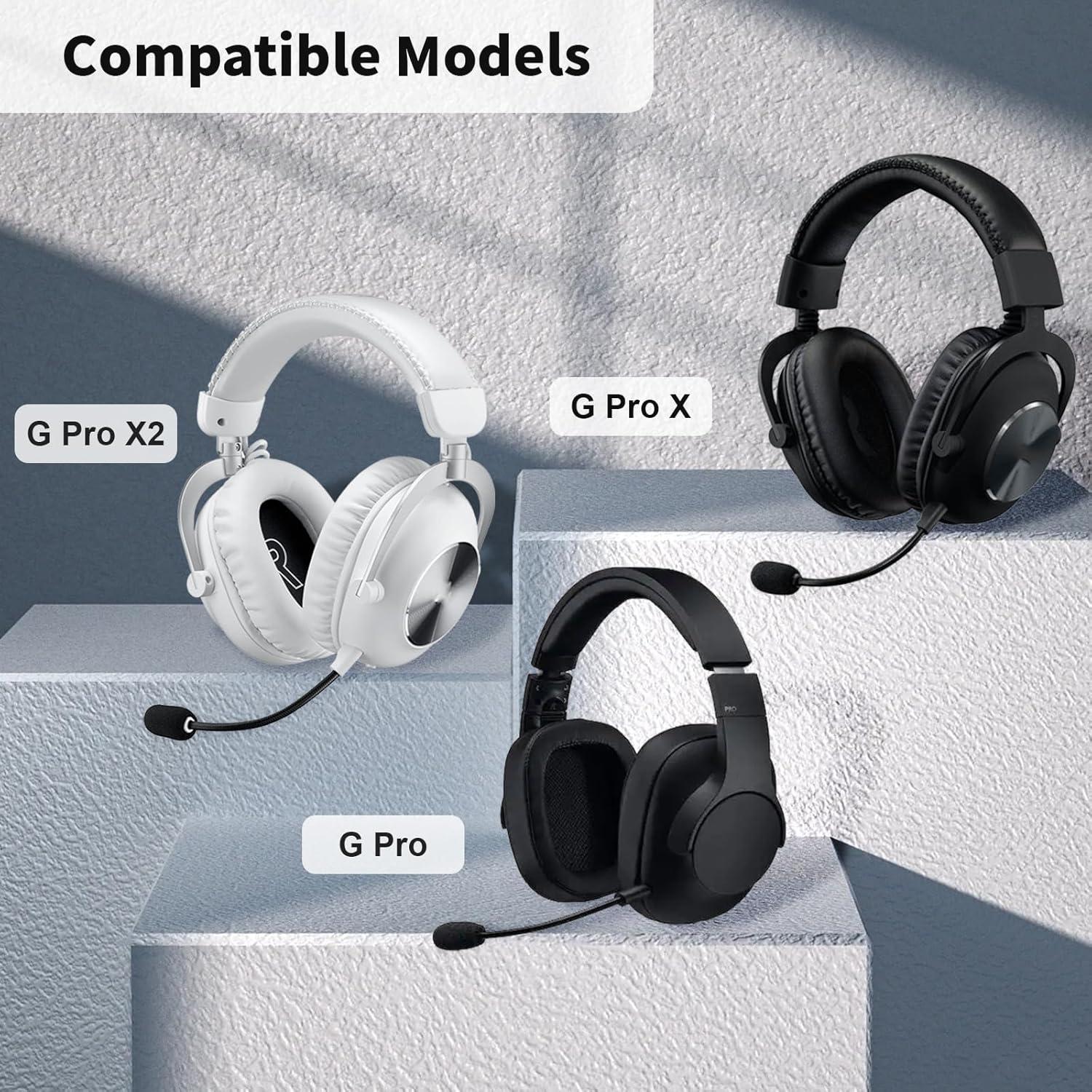 Micrófono de Reemplazo Logitech G Pro X2/X Inalámbrico/Cable 16cm