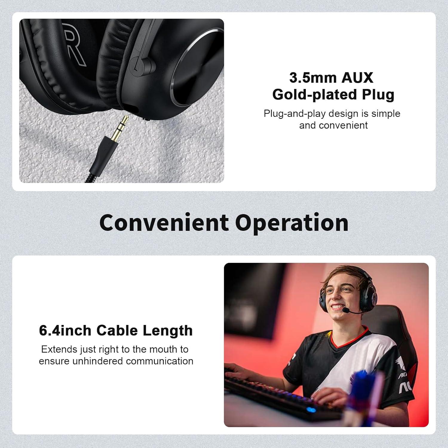 Micrófono de Reemplazo Logitech G Pro X2/X Inalámbrico/Cable 16cm