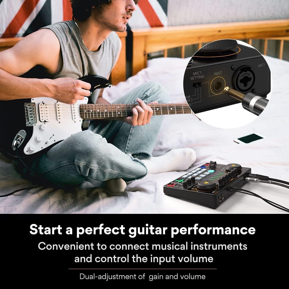 Micrófono Dinámico XLR MAONO PD100S con Brazo Soporte