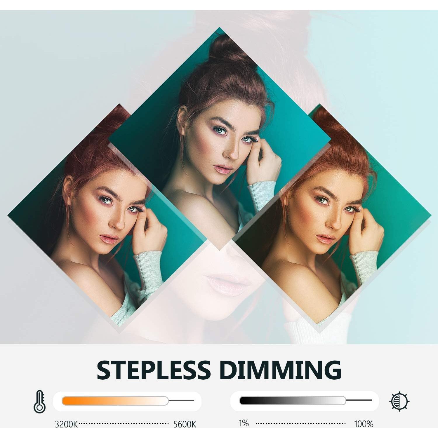 Luz de Anillo LED Neewer 16" con Control Táctil y Soporte