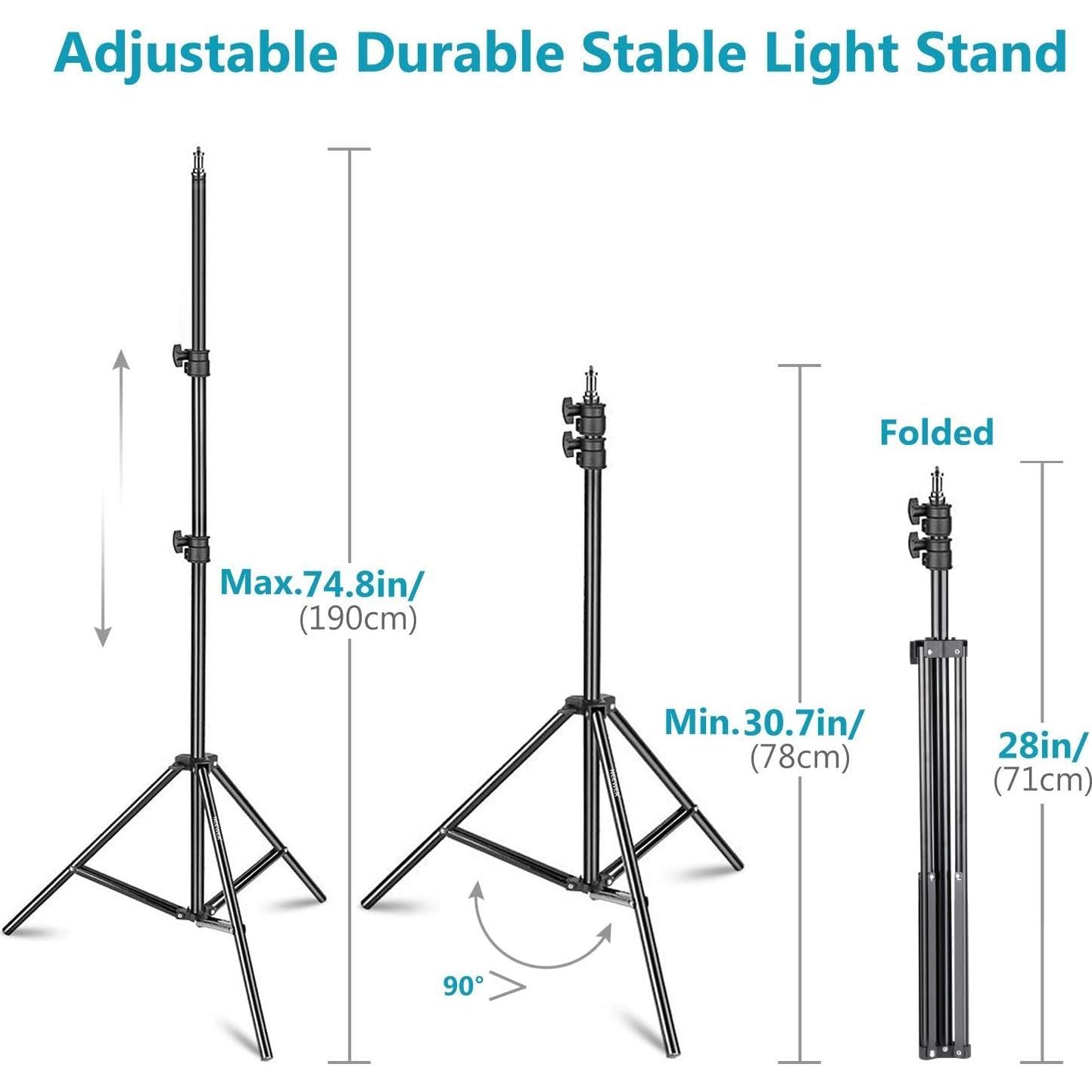 Luz de Anillo LED Neewer 16" con Control Táctil y Soporte