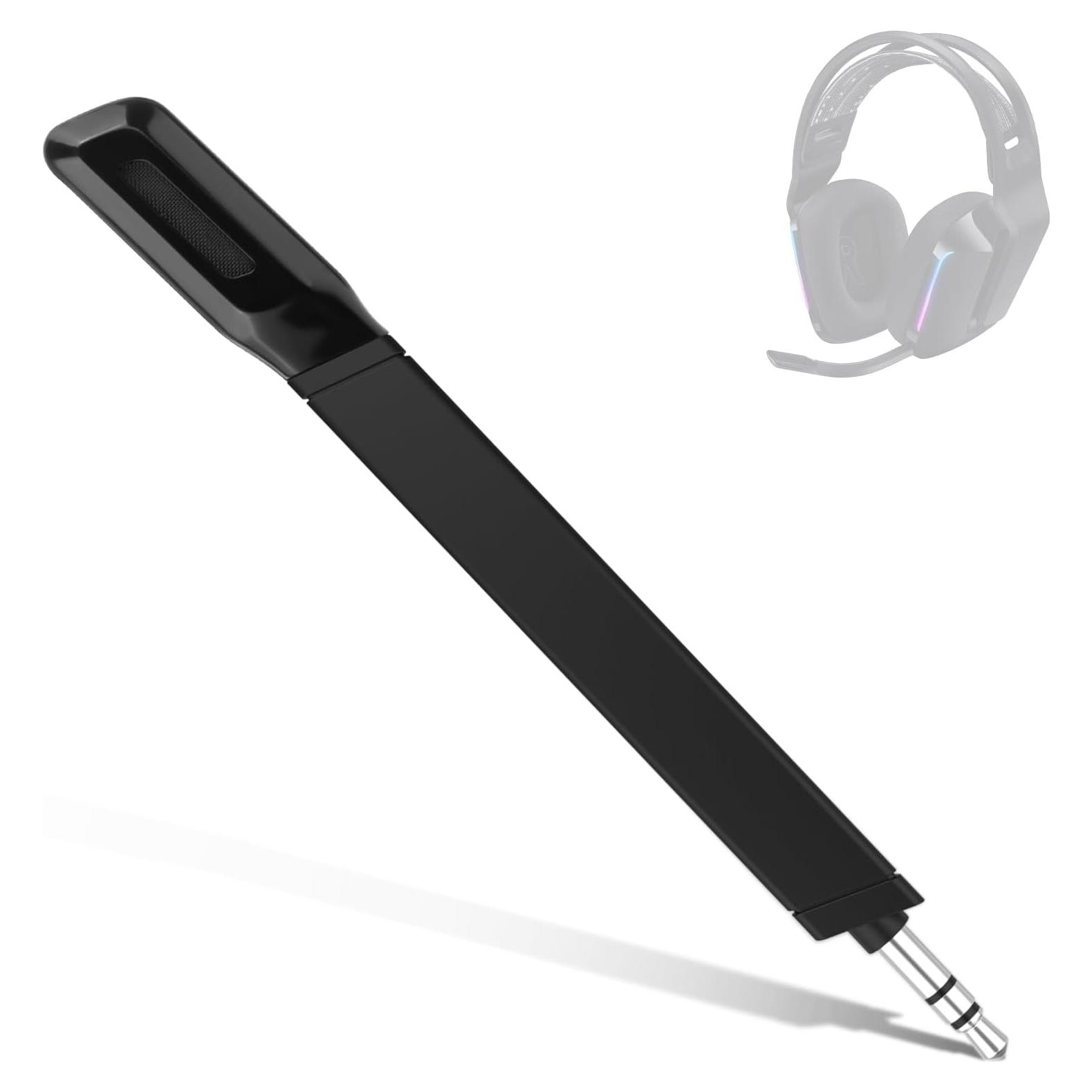 Micrófono de brazo desmontable Sqrmekoko para Logitech G733