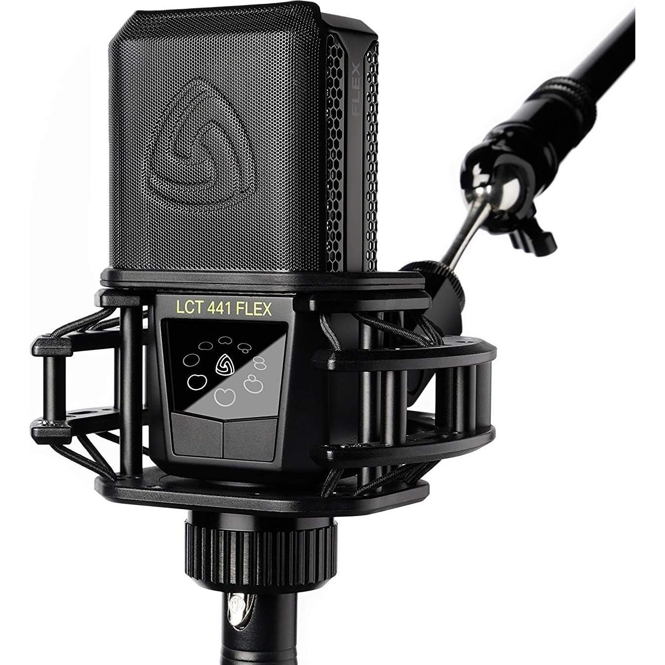 Micrófono de Condensador Lewitt LCT 441 Flex con Auriculares Polsen HPC-A30