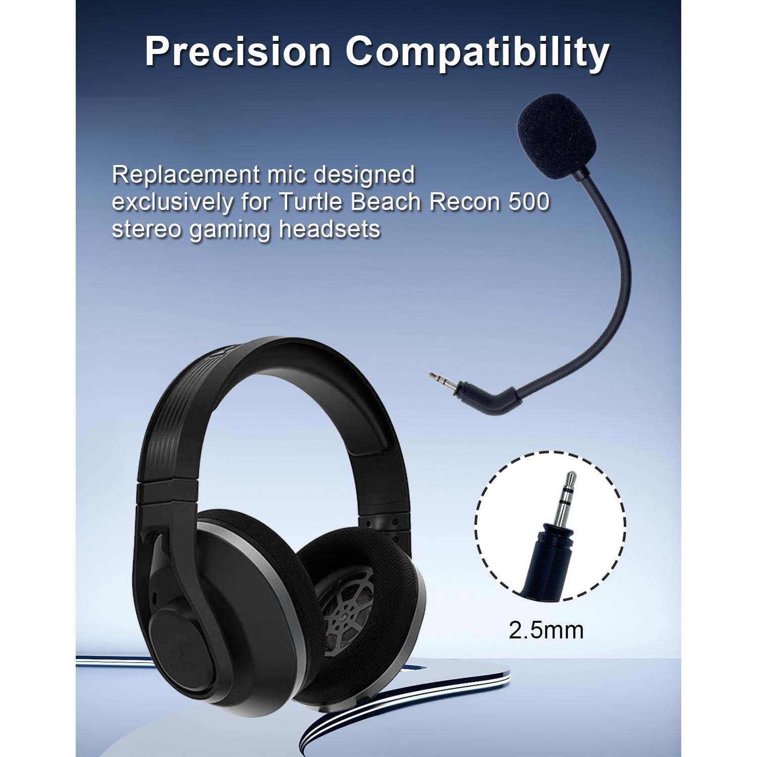 Micrófono de Reemplazo Turtle Beach Recon 500 2.5mm Estéreo