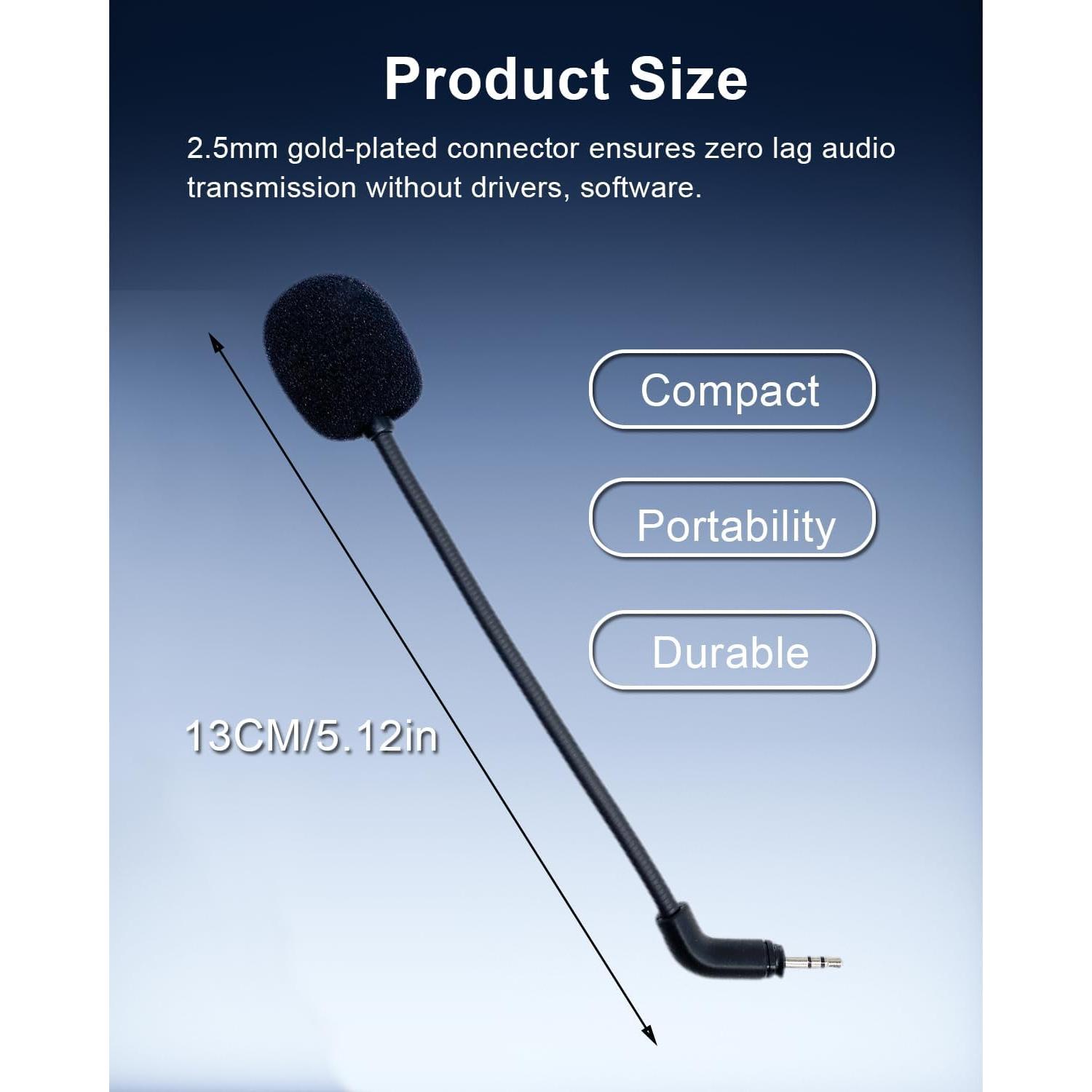 Micrófono de Reemplazo Turtle Beach Recon 500 2.5mm Estéreo