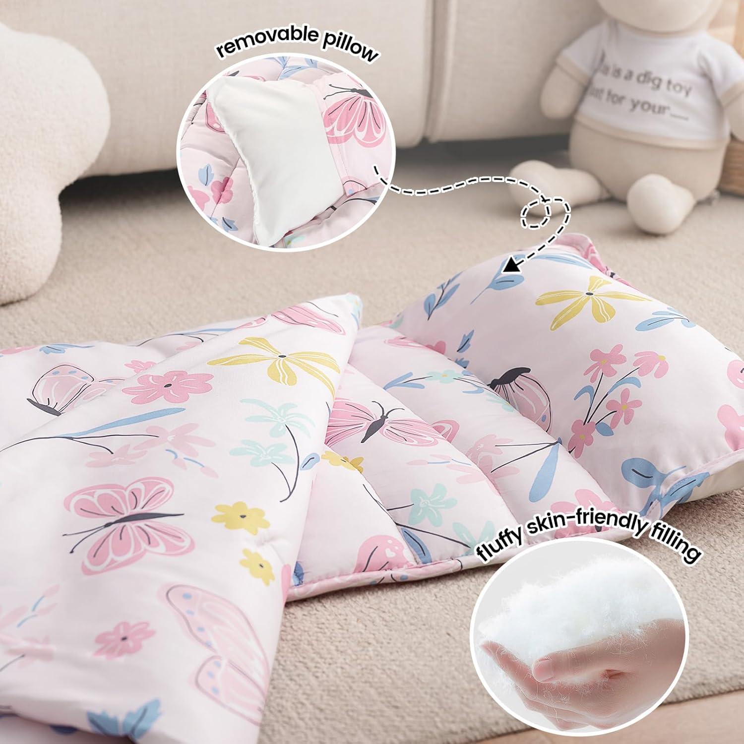 Colchoneta para Siesta PHF Mariposa 132x51 cm para Niños