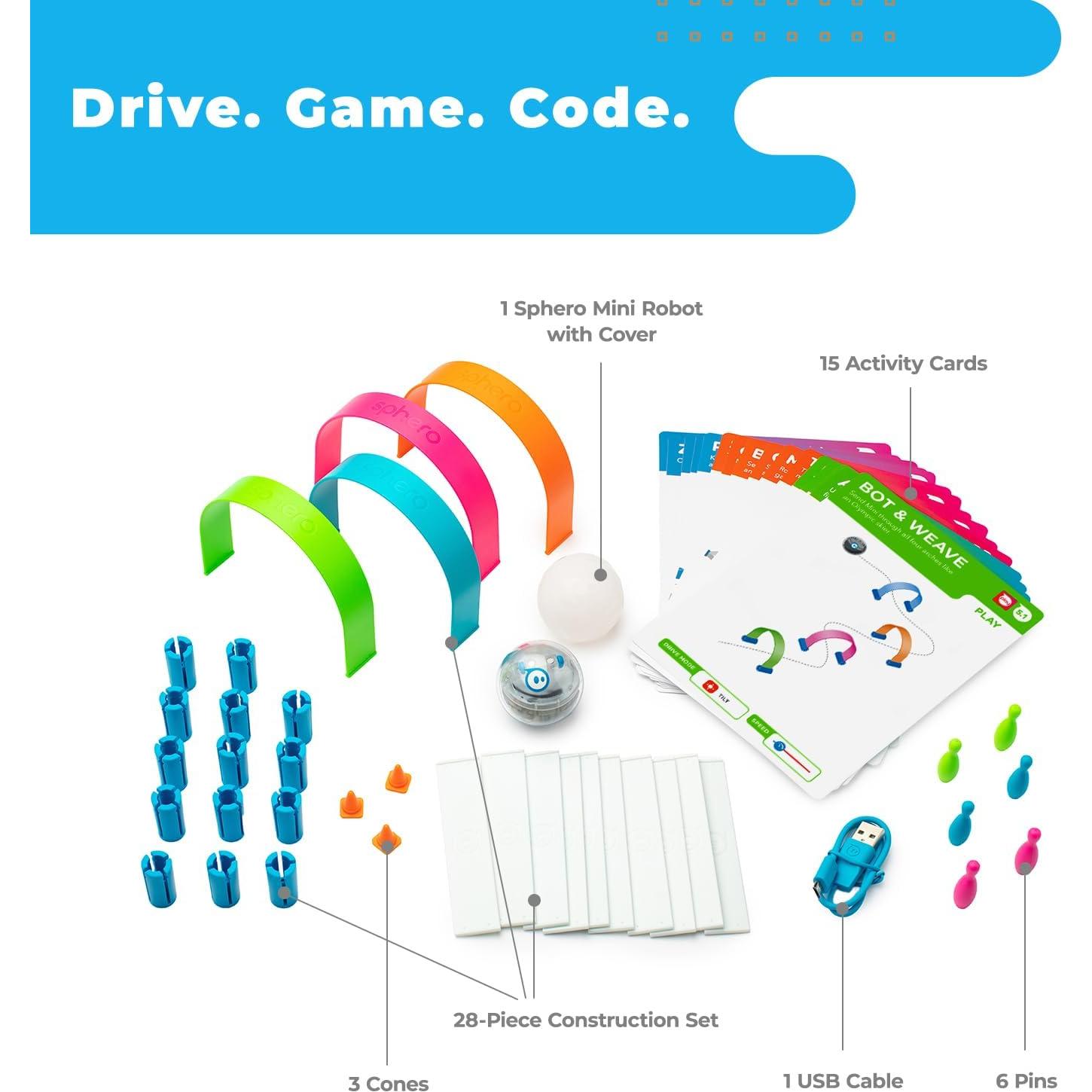 Kit de Actividad Sphero Mini - Robot Educativo STEM 55 Piezas