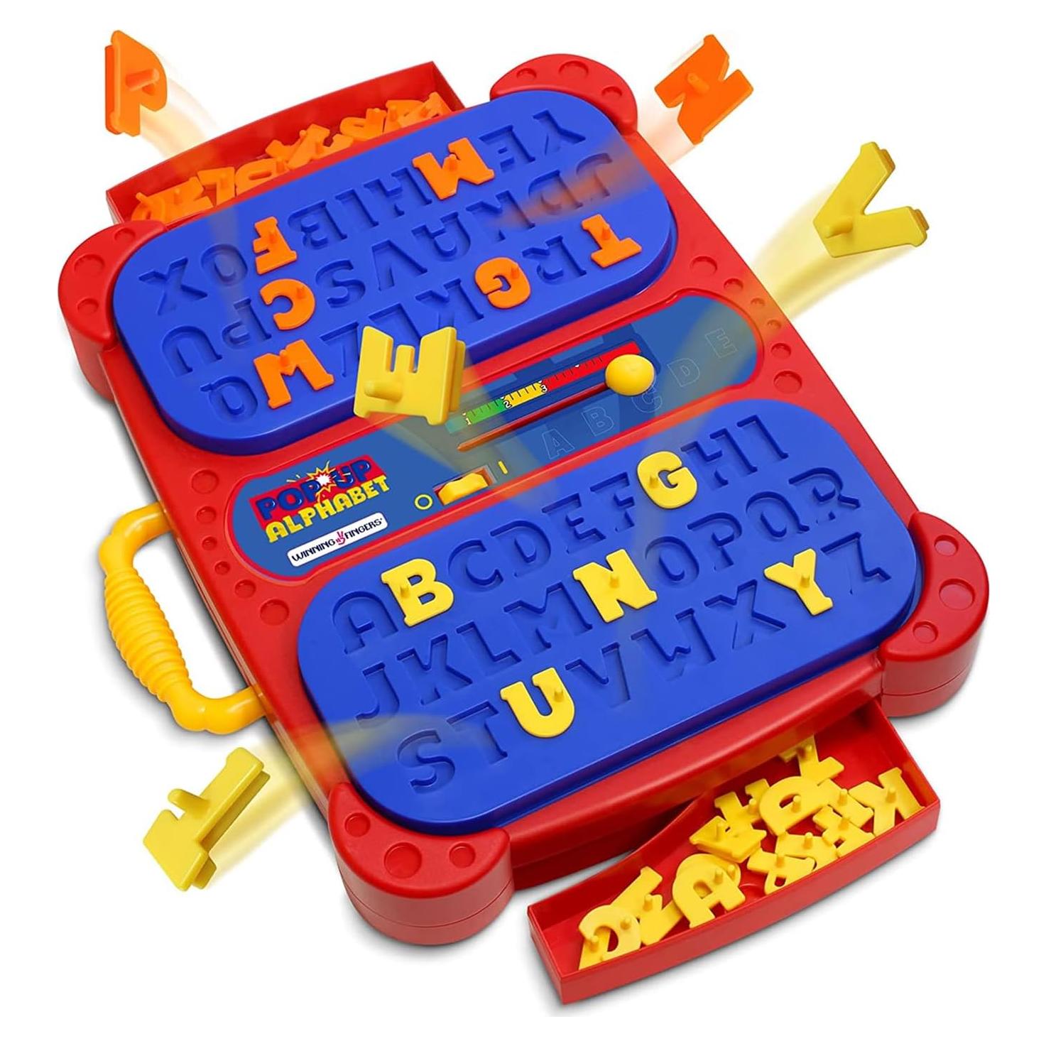 Juego de Mesa Pop Up Winning Fingers - Rompecabezas Alfabeto 0.9kg
