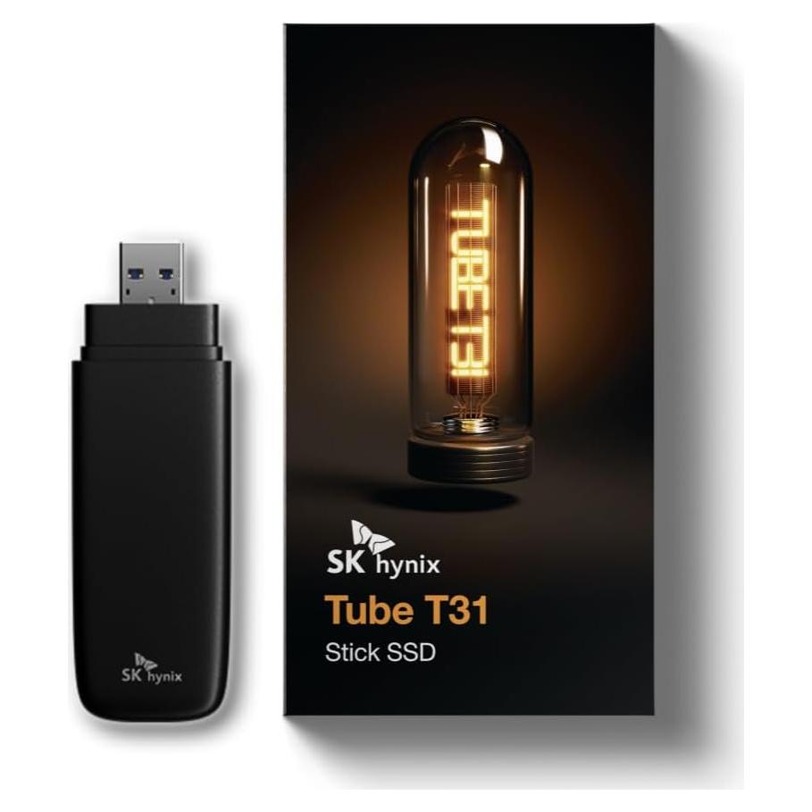 SSD Externo SK hynix Tube T31 1TB USB-A 3.2 Gen2 Rápido
