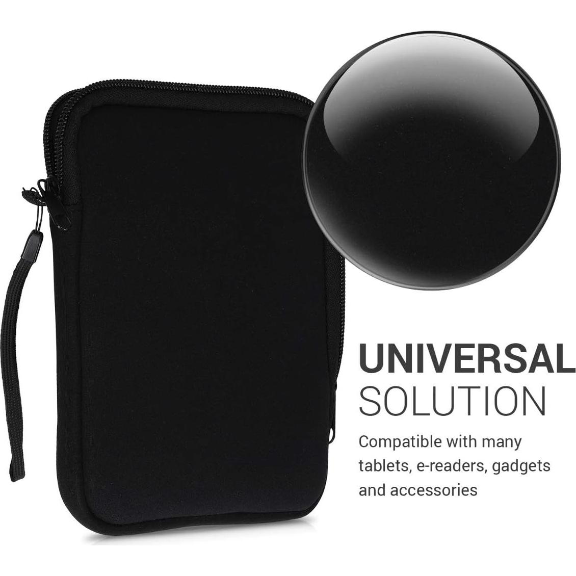 Funda de Neopreno Universal para e-Reader KW-Commerce 6" Negra