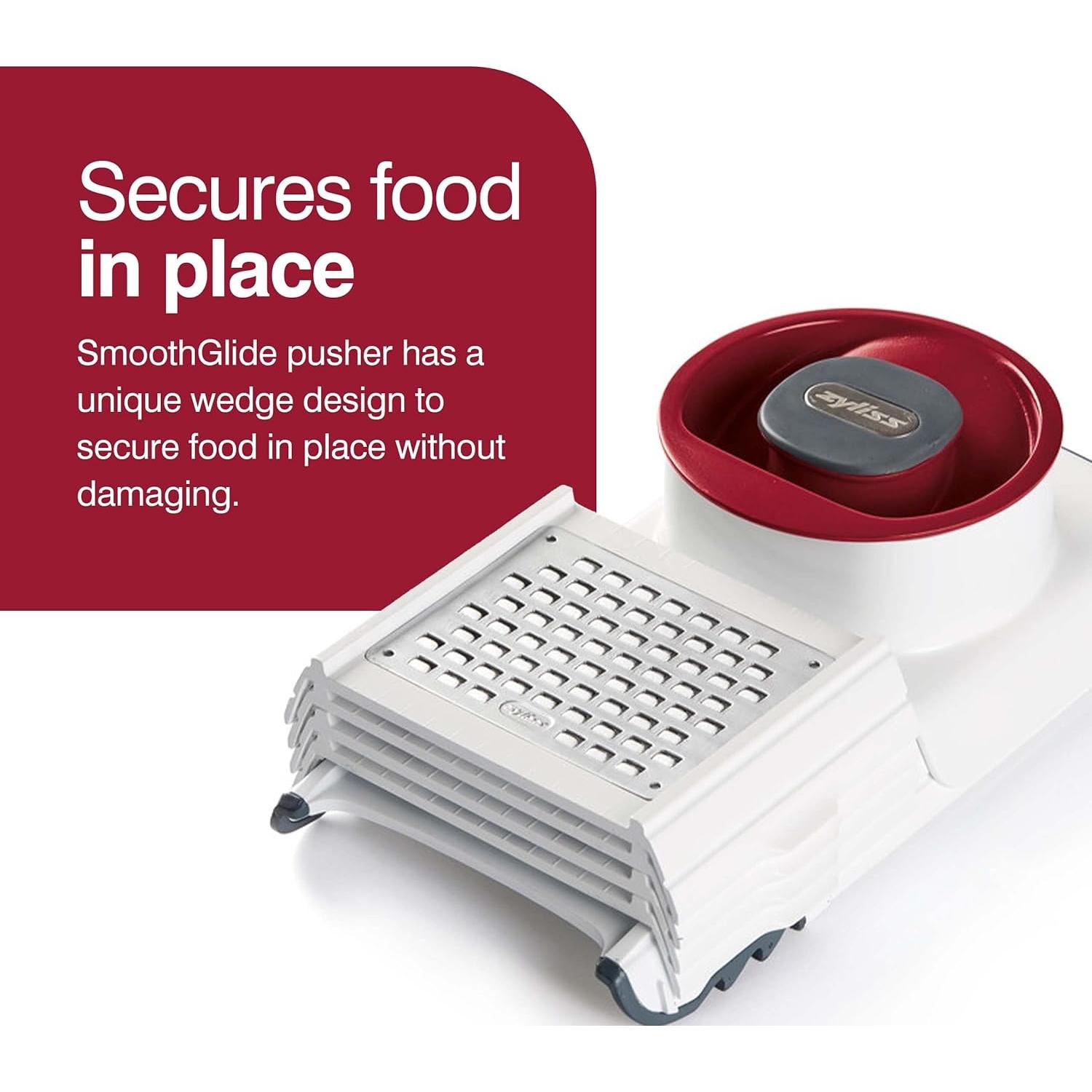 Cortador Rallador 4 en 1 Zyliss - Herramienta de Cocina Multifuncional