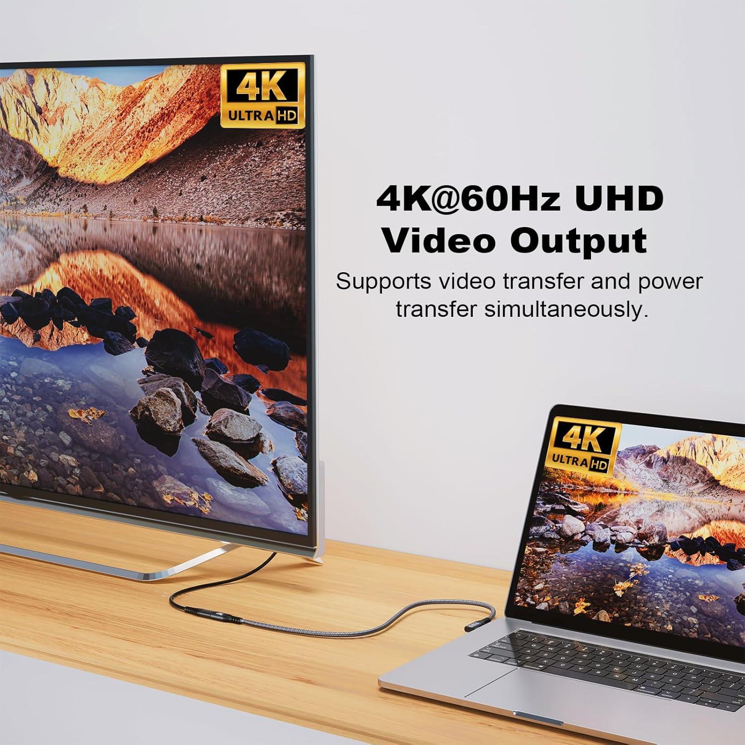 Cable de Extensión USB C 3.2 Gen 2 20Gbps 240W 5M CHENLENIC