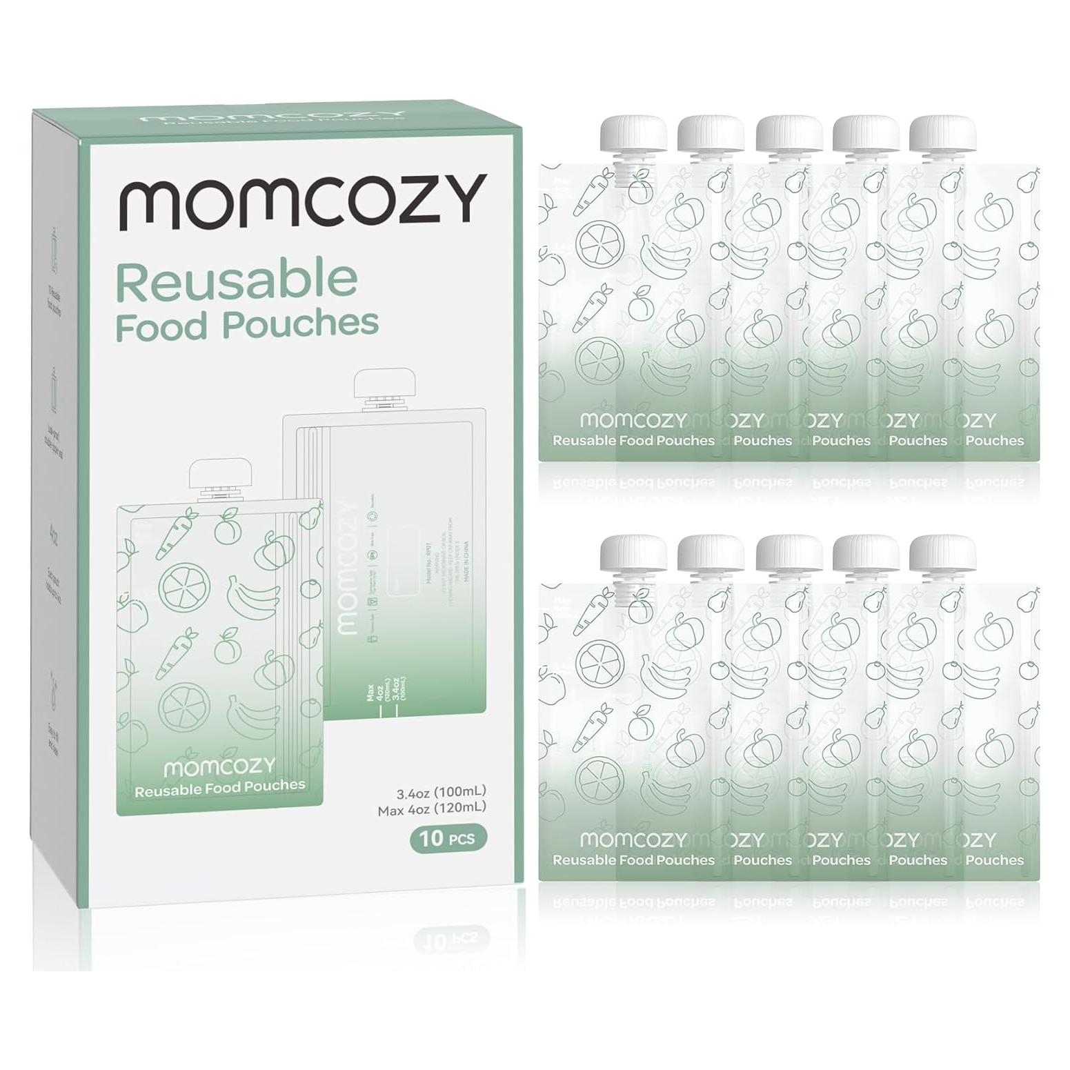 Bolsas Reutilizables para Comida Bebé Momcozy 10 Paquetes 113g