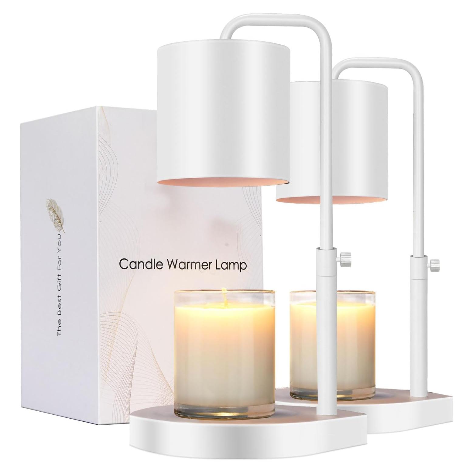 Lámpara Calentadora de Velas Zukakii 2 Piezas Ajustable 50W