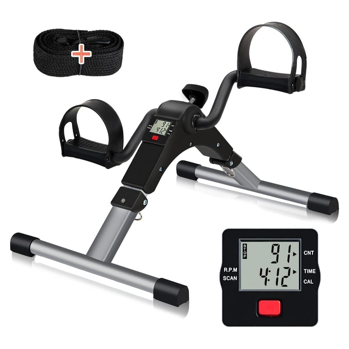 Ejercitador de Pedales TABEKE Plegable con Pantalla LCD